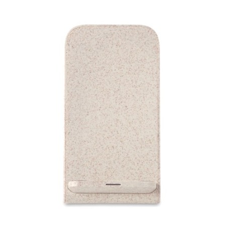 Support et chargeur pratique personnalisé LAYABACK Matières : ABS Couleurs : beige marquage laser ultra précis