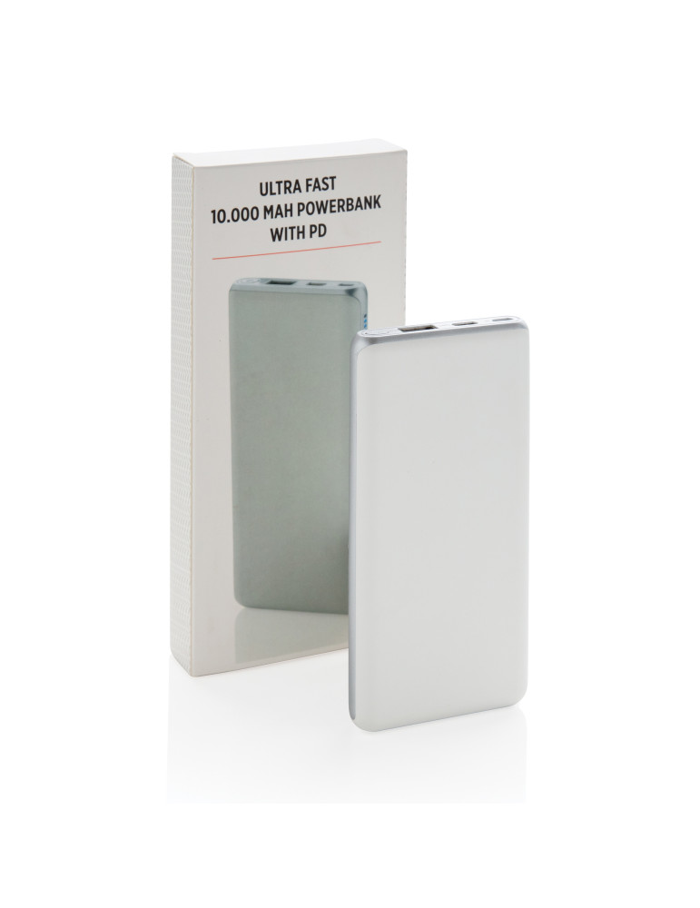 Batterie externe 10 000 mAh USB-C PD 18 W personnalisable