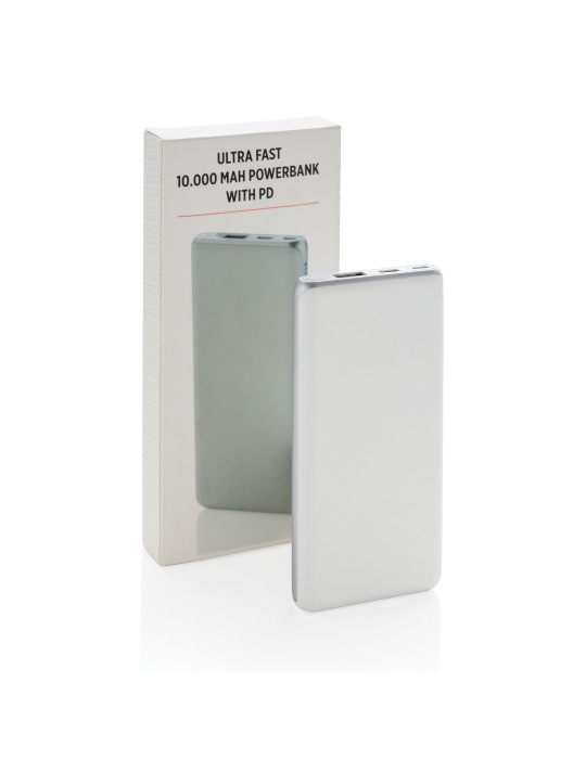 Batterie externe 10 000 mAh USB-C PD 18 W personnalisable
