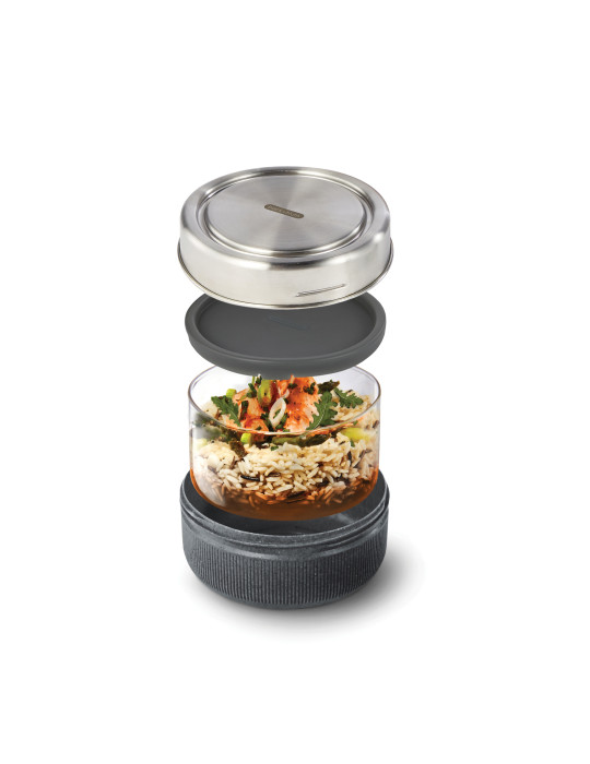 Bol repas Black+Blum 750 ml en verre personnalisable