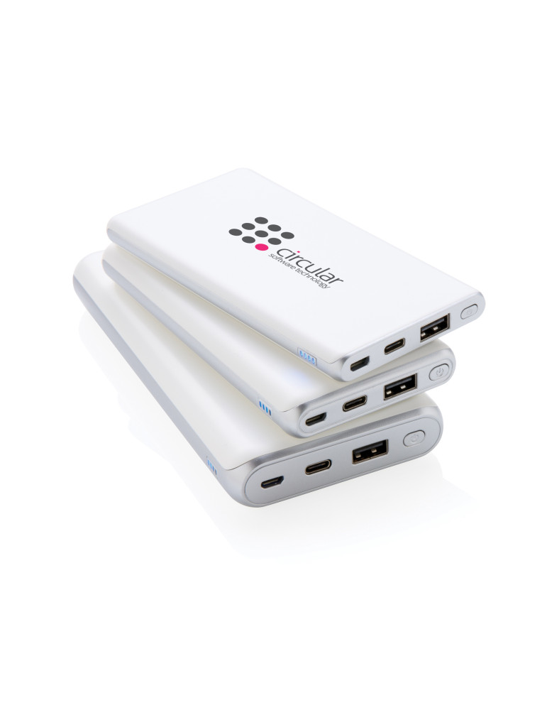Batterie externe 10 000 mAh USB-C PD 18 W personnalisable