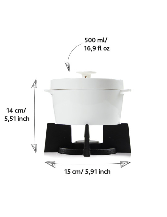 Plat à fromage au four BOSKA Cheese Baker 500 ml personnalisable