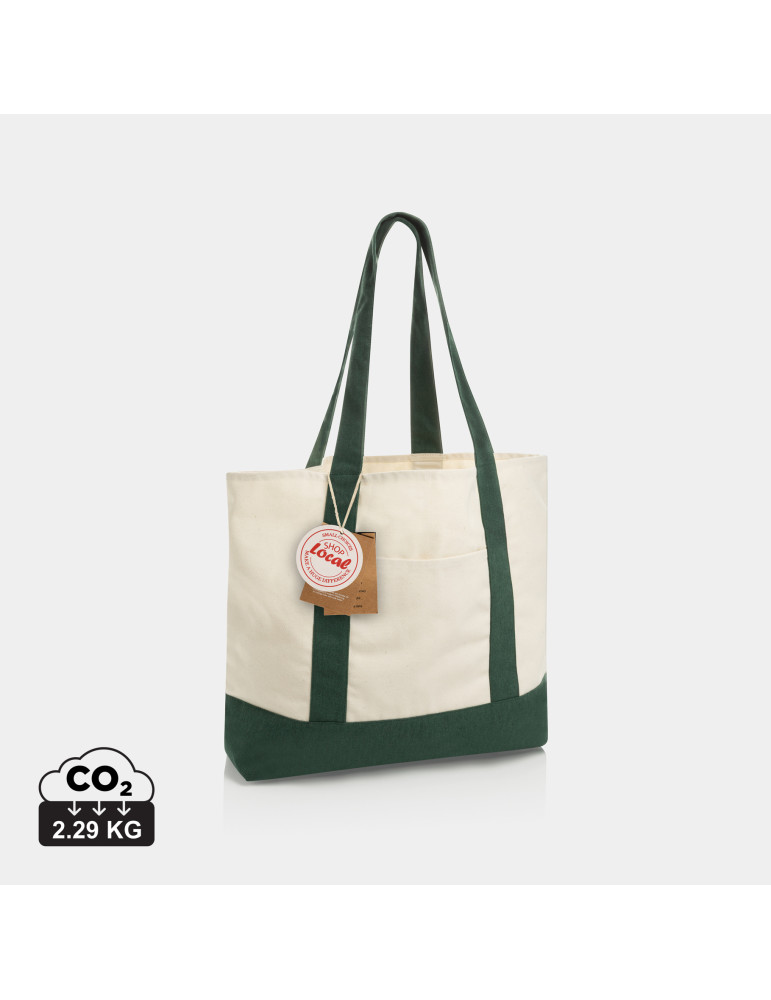 Cabas Shop Local AWARE coton recyclé 350 g personnalisable