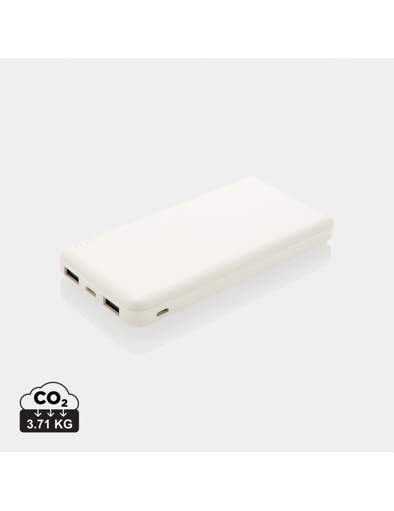 Batterie externe de poche 10 000 mAh double USB personnalisable