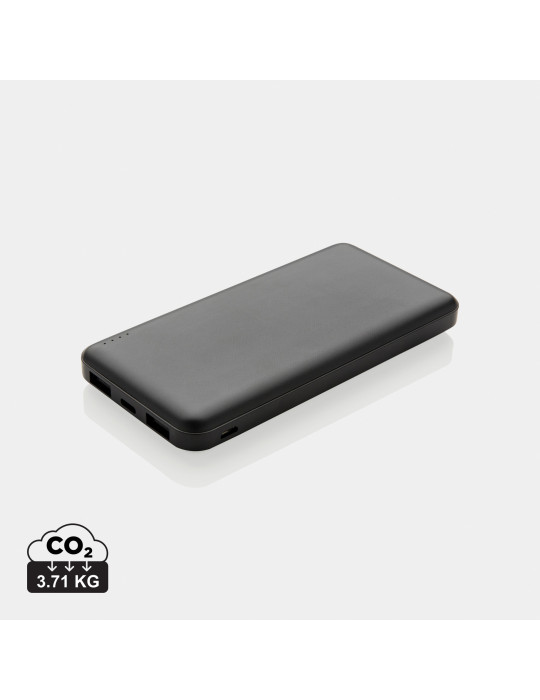 Batterie externe de poche 10 000 mAh double USB personnalisable