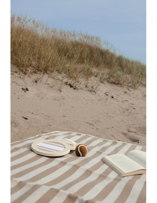 Jeu de deux raquettes scratch Vinga avec balle personnalisable