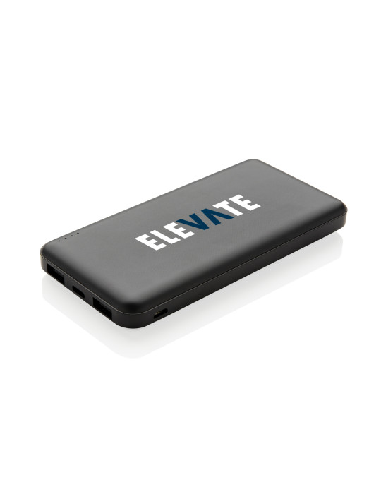 Batterie externe de poche 10 000 mAh double USB personnalisable