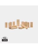 Mini jeu Kubb Vinga en pin FSC avec sac personnalisable