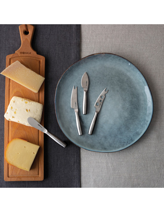 Quatre couteaux à fromage BOSKA Mini Copenhagen publicitaire