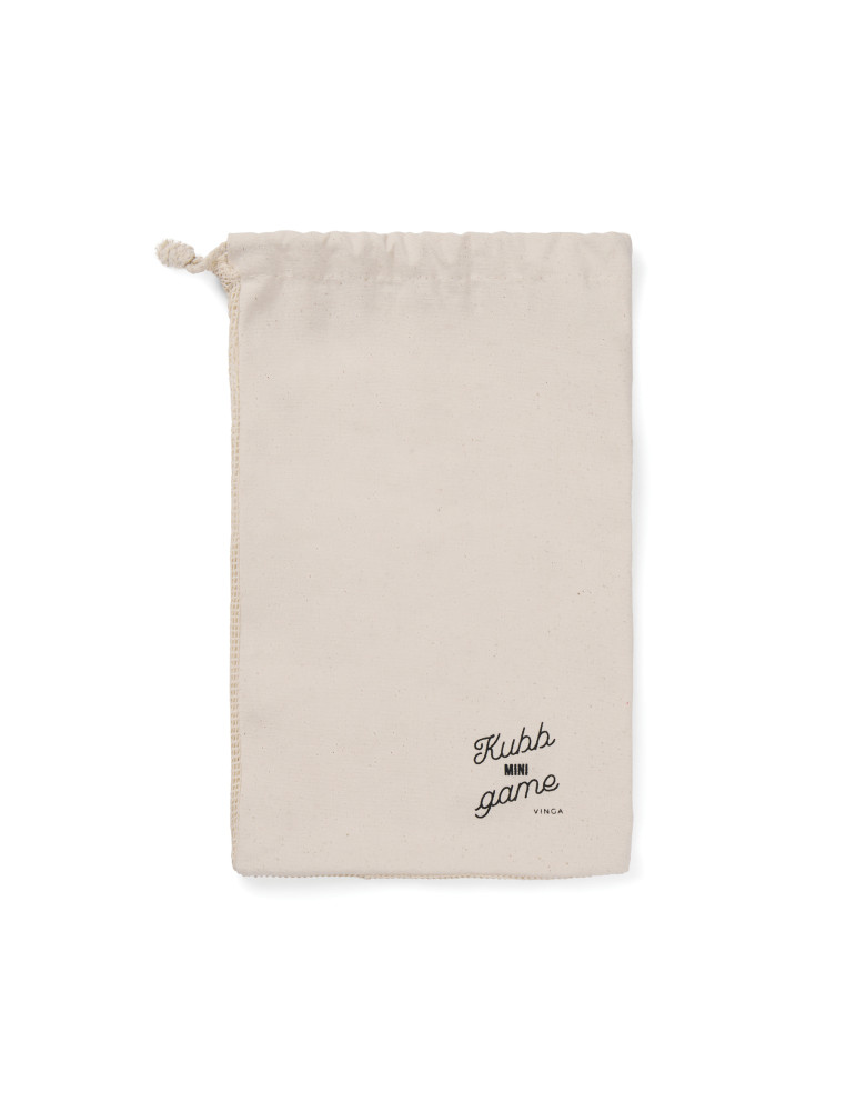 Mini jeu Kubb Vinga en pin FSC avec sac personnalisable