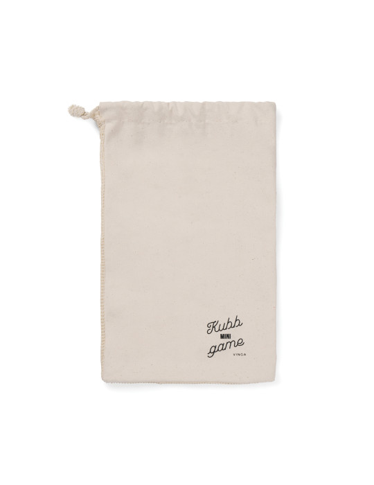 Mini jeu Kubb Vinga en pin FSC avec sac personnalisable