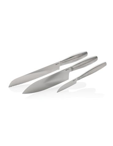 Trois couteaux de cuisine BOSKA Copenhagen en inox personnalisable 2