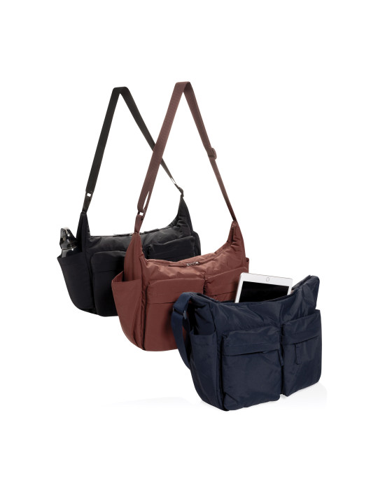 Sac bandoulière Kento Urban matelassé RCS personnalisable