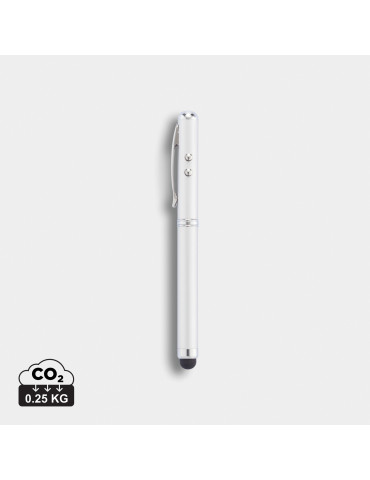 Stylo 4-en-1 avec stylet laser et torche personnalisable
