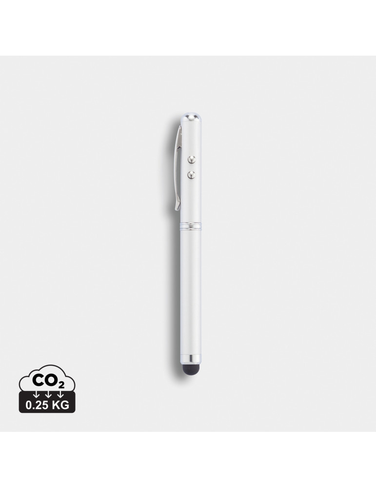Stylo 4-en-1 avec stylet laser et torche personnalisable