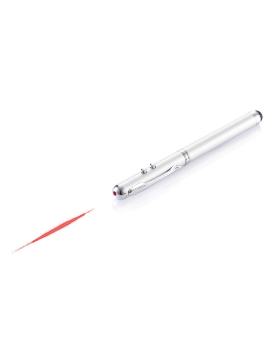 Stylo 4-en-1 avec stylet laser et torche personnalisable
