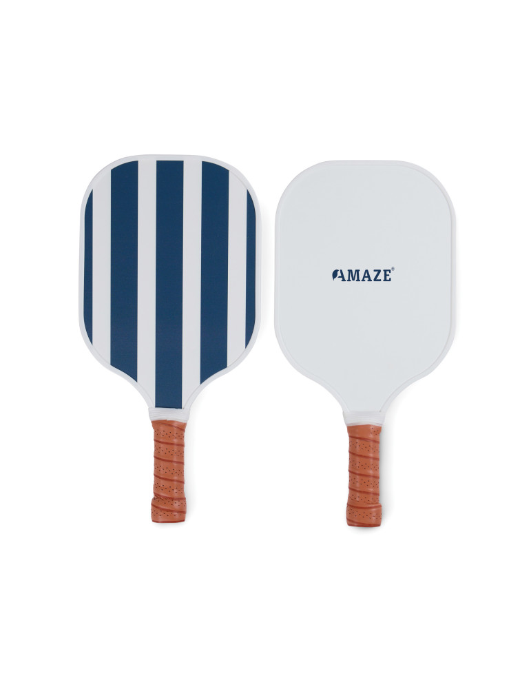 Set de pickleball Vinga Lagoa deux raquettes bois FSC personnalisable