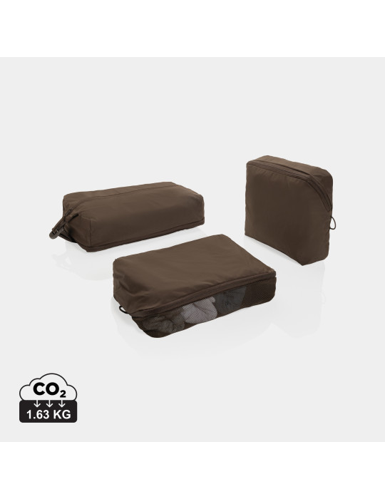 Set 3 cubes rangement Kento Urban nylon RCS personnalisable