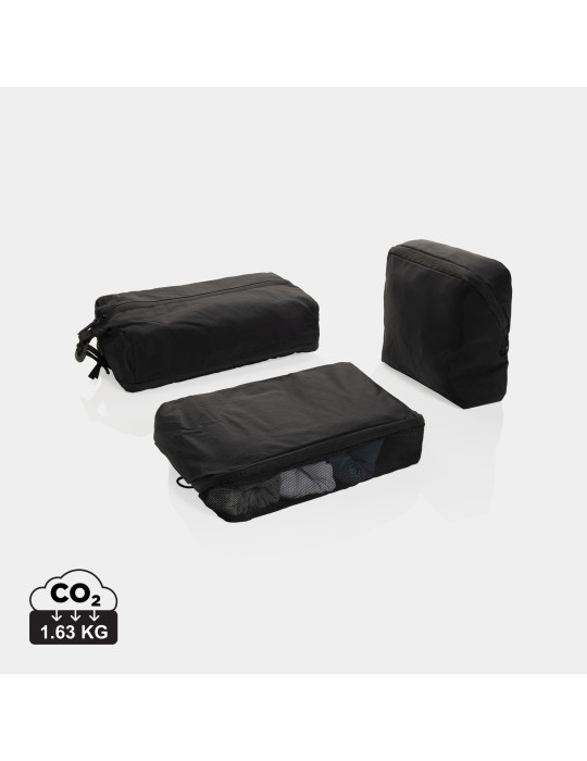Set 3 cubes rangement Kento Urban nylon RCS personnalisable