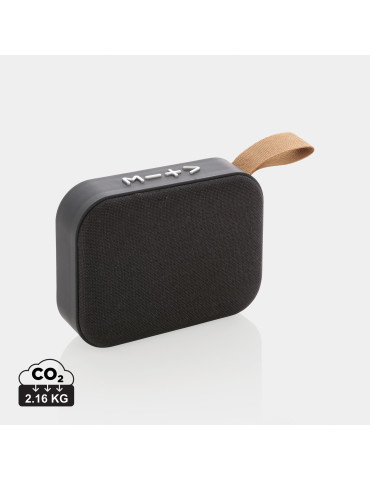 Enceinte 3 W à grille tissu et toucher doux personnalisable