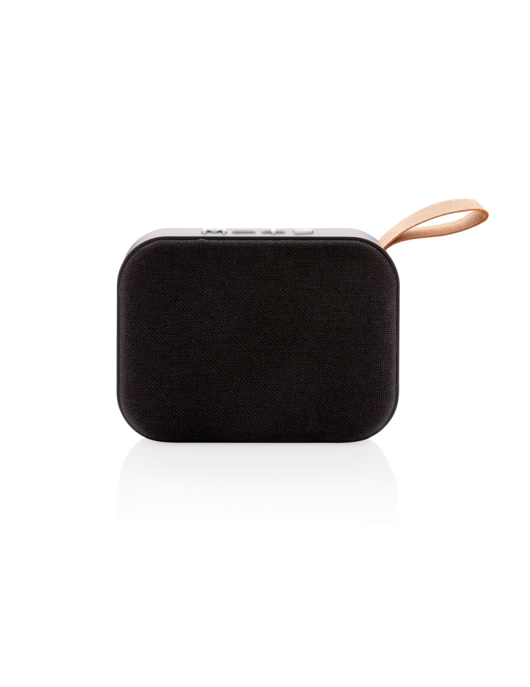 Enceinte 3 W à grille tissu et toucher doux personnalisable