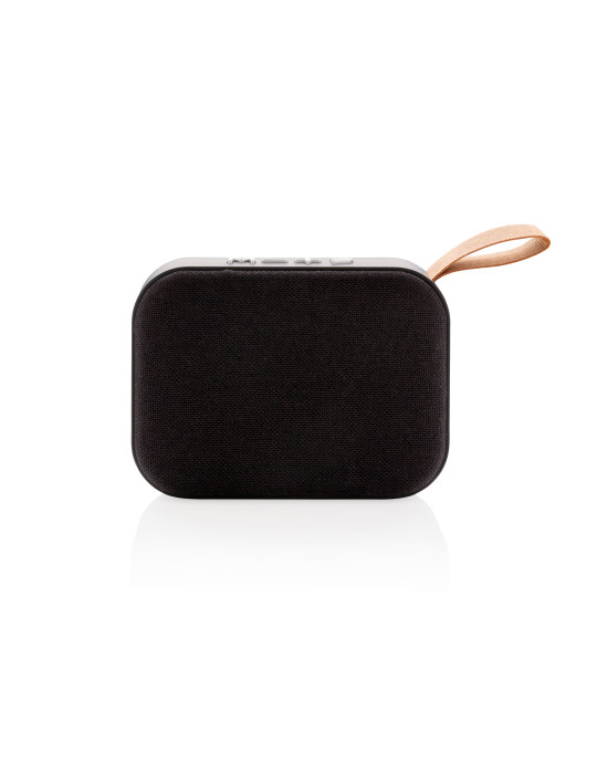 Enceinte 3 W à grille tissu et toucher doux personnalisable