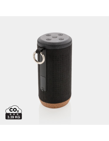 Enceinte Baia 10 W à base liège IPX5 personnalisable