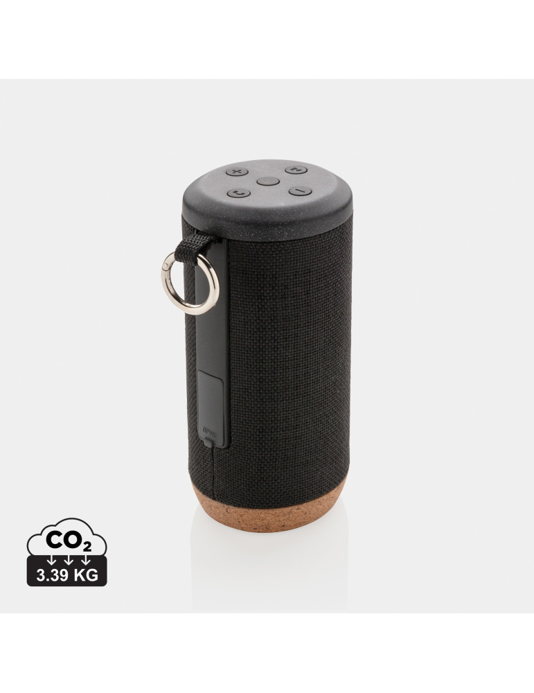 Enceinte Baia 10 W à base liège IPX5 personnalisable