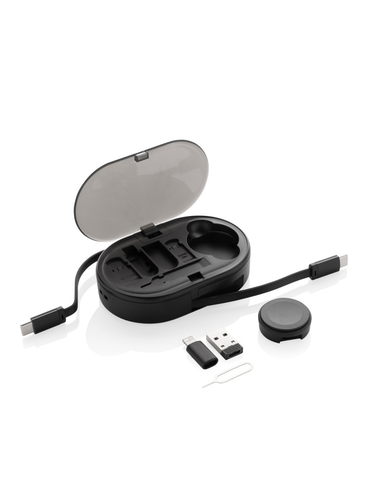 Kit de recharge 60W en plastique recyclé RCS Chargevix personnalisable
