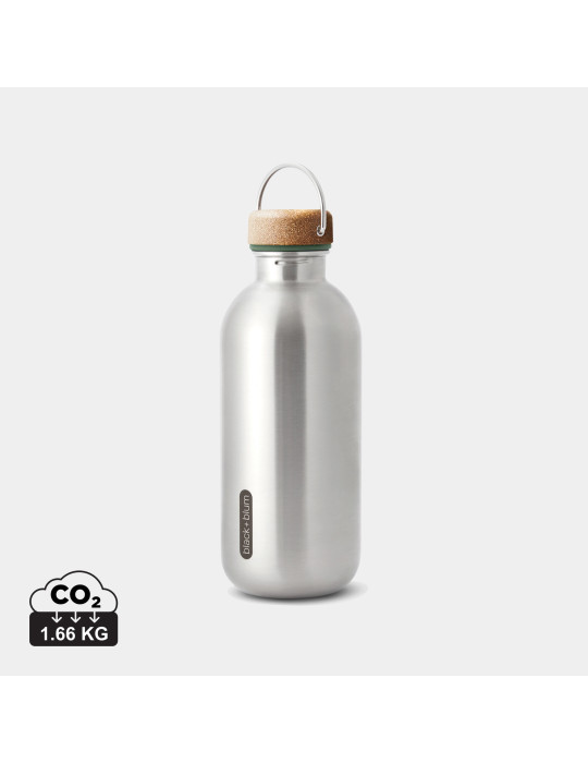 Gourde Black+Blum 600 ml en acier personnalisable