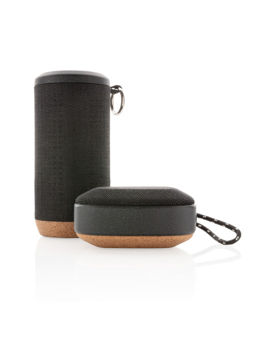 Enceinte Baia 10 W à base liège IPX5 personnalisable