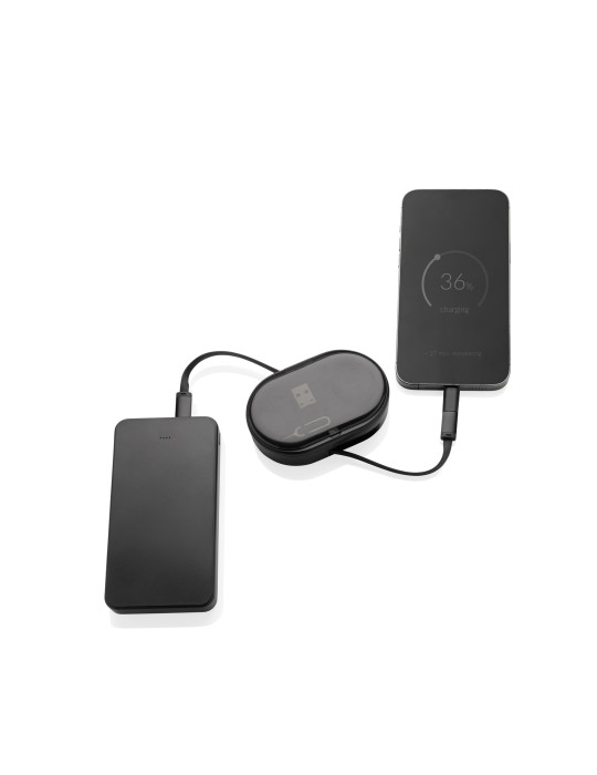 Kit de recharge 60W en plastique recyclé RCS Chargevix personnalisable