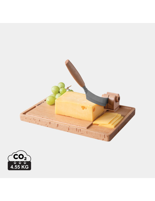 Coupe-fromage BOSKA Lumberjack Amigo en hêtre personnalisable