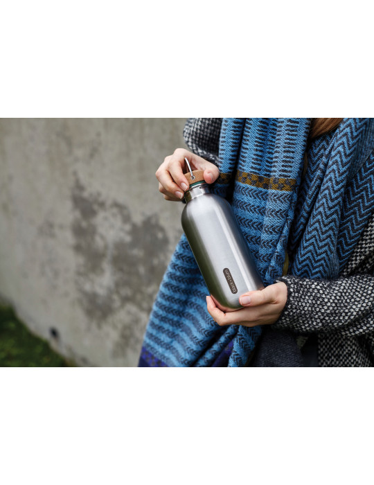 Gourde Black+Blum 600 ml en acier personnalisable