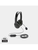 Casque filaire USB-A avec commande volume personnalisable