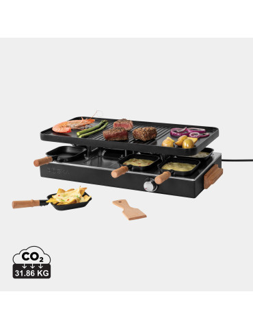 Appareil à raclette BOSKA Gourmet Party huit personnes personnalisable