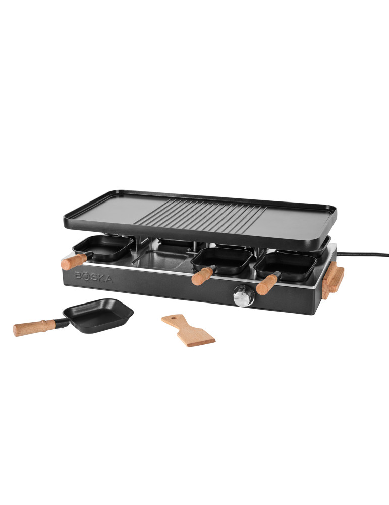 Appareil à raclette BOSKA Gourmet Party huit personnes personnalisable