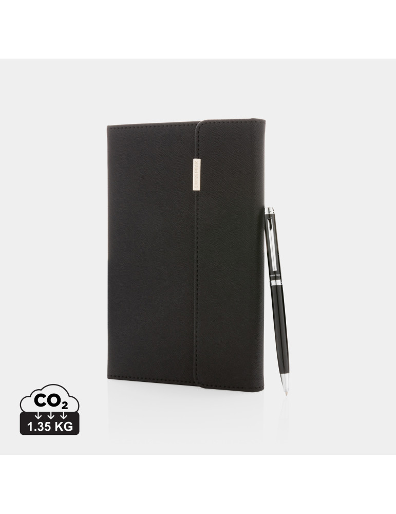 Coffret carnet A5 et stylo Swiss Peak personnalisable
