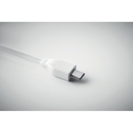 Câble Bambou 3 en 1 CLAUER : Écologique et Pratique