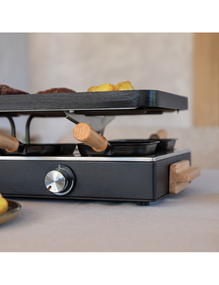 Appareil à raclette BOSKA Gourmet Party huit personnes personnalisable