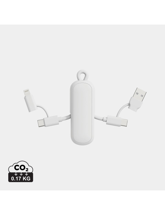 Câble 100W porte-clés 4-en-1 Urban Vitamin Dublin personnalisable