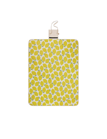 Couverture pique-nique Vinga Arwe à motif citron GRS personnalisable 2
