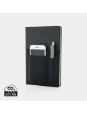 Carnet A5 à pochettes téléphone et documents personnalisable