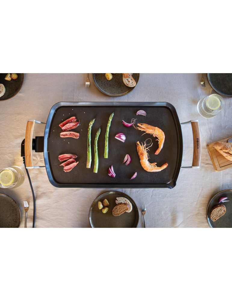 Plancha électrique BOSKA Pro 35 × 56 cm personnalisable