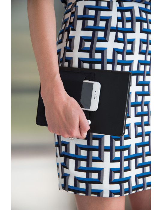 Carnet A5 à pochettes téléphone et documents personnalisable