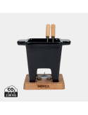 Petit service à fondue BOSKA Tapas Nero 300 ml personnalisable