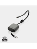 Câble rétractable à chargement rapide 100W Spira RCS personnalisable