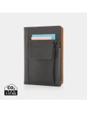 Carnet A5 à housse réutilisable et poche téléphone personnalisable