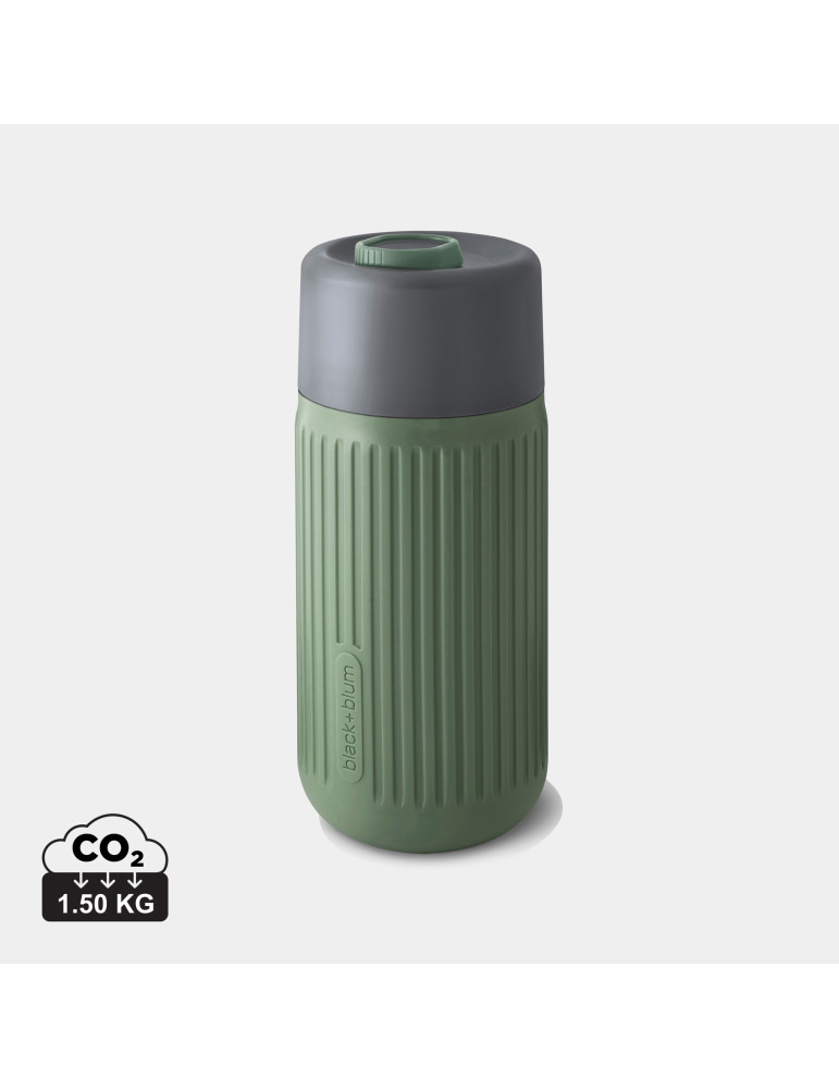 Tasse voyage Black+Blum 340 ml en verre personnalisable