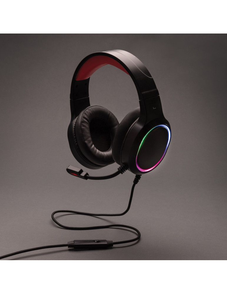 Casque Gaming Hero RGB à microphone personnalisable